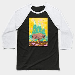 ELECTRIC BUFFALO Baseball T-Shirt